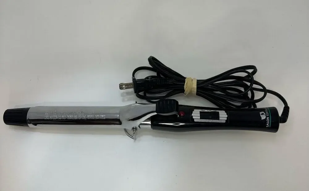 Salon Edition Curling Iron Model 1481 Black Handle 1